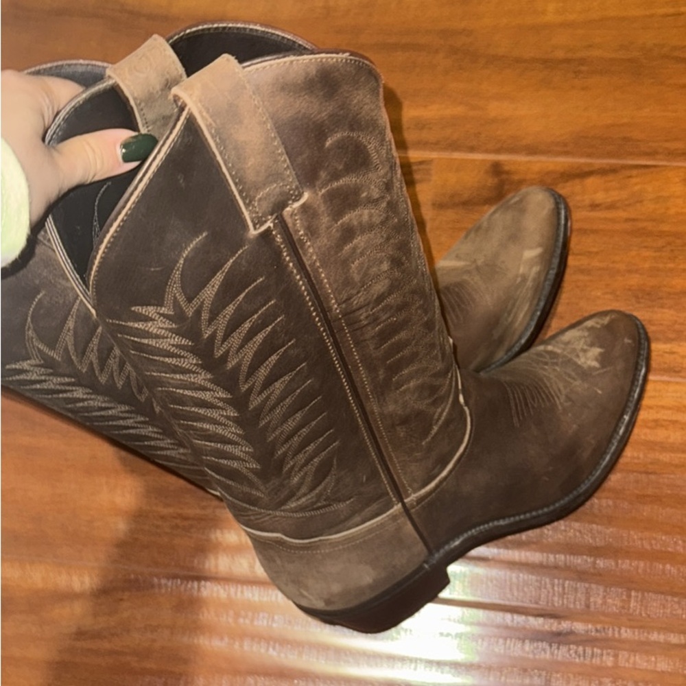 men’s brand new justin cowboy boots